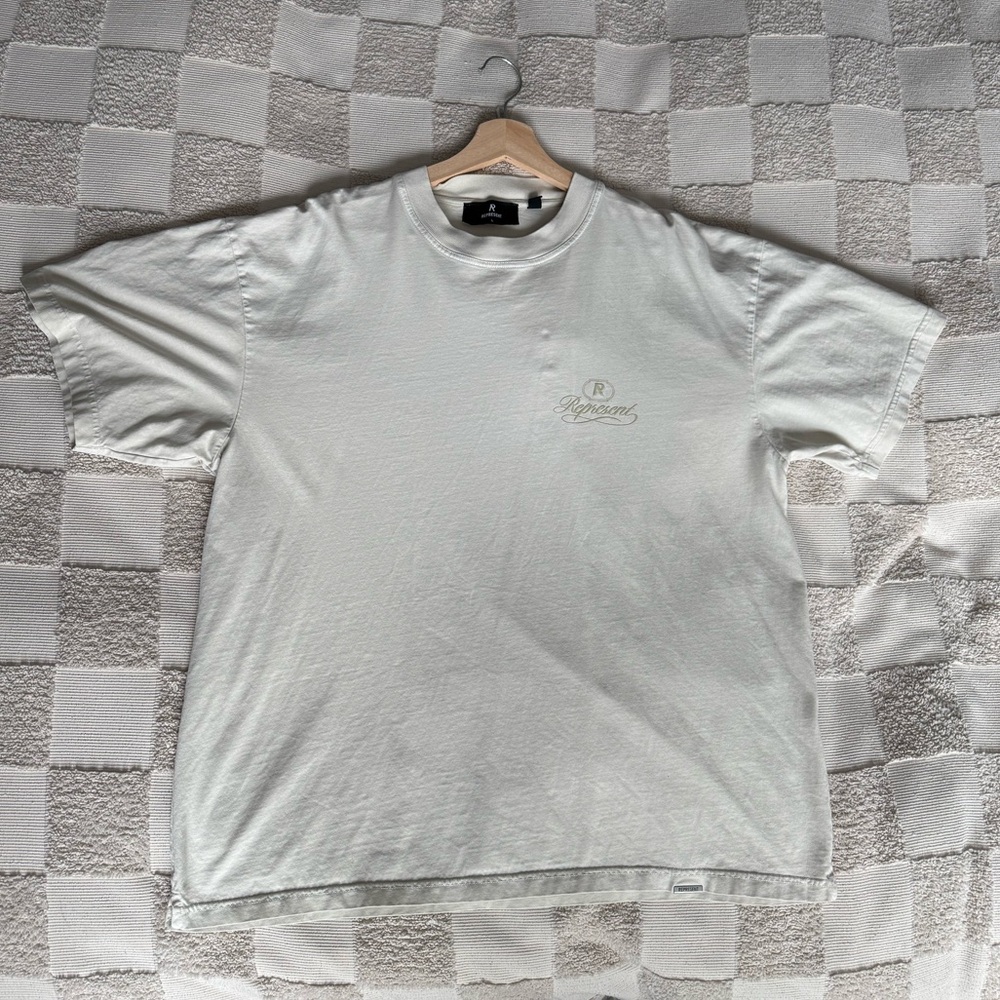 Represent Grand Vintage Hand-Drawn T-Shirt – Aged White